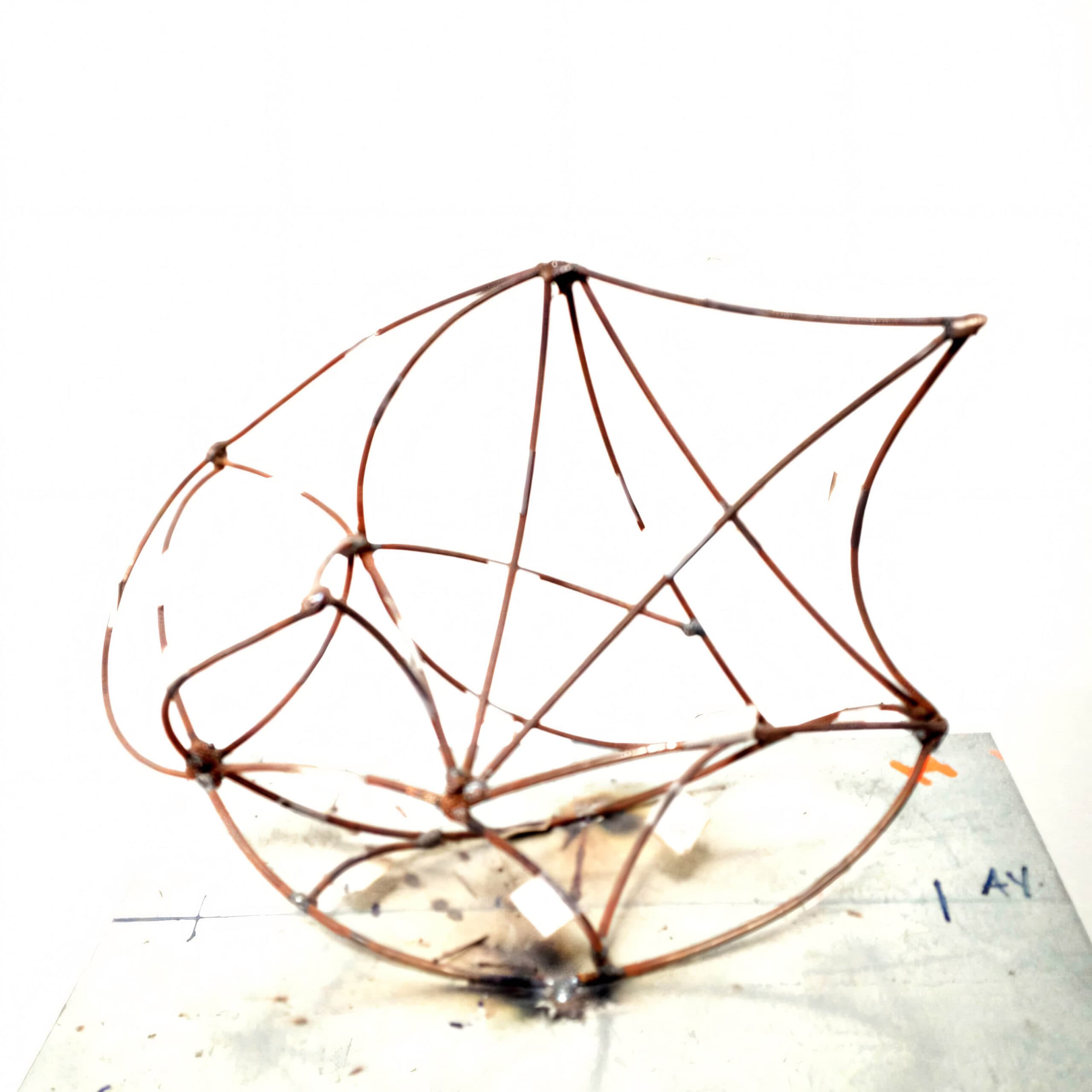 Maquette en acier